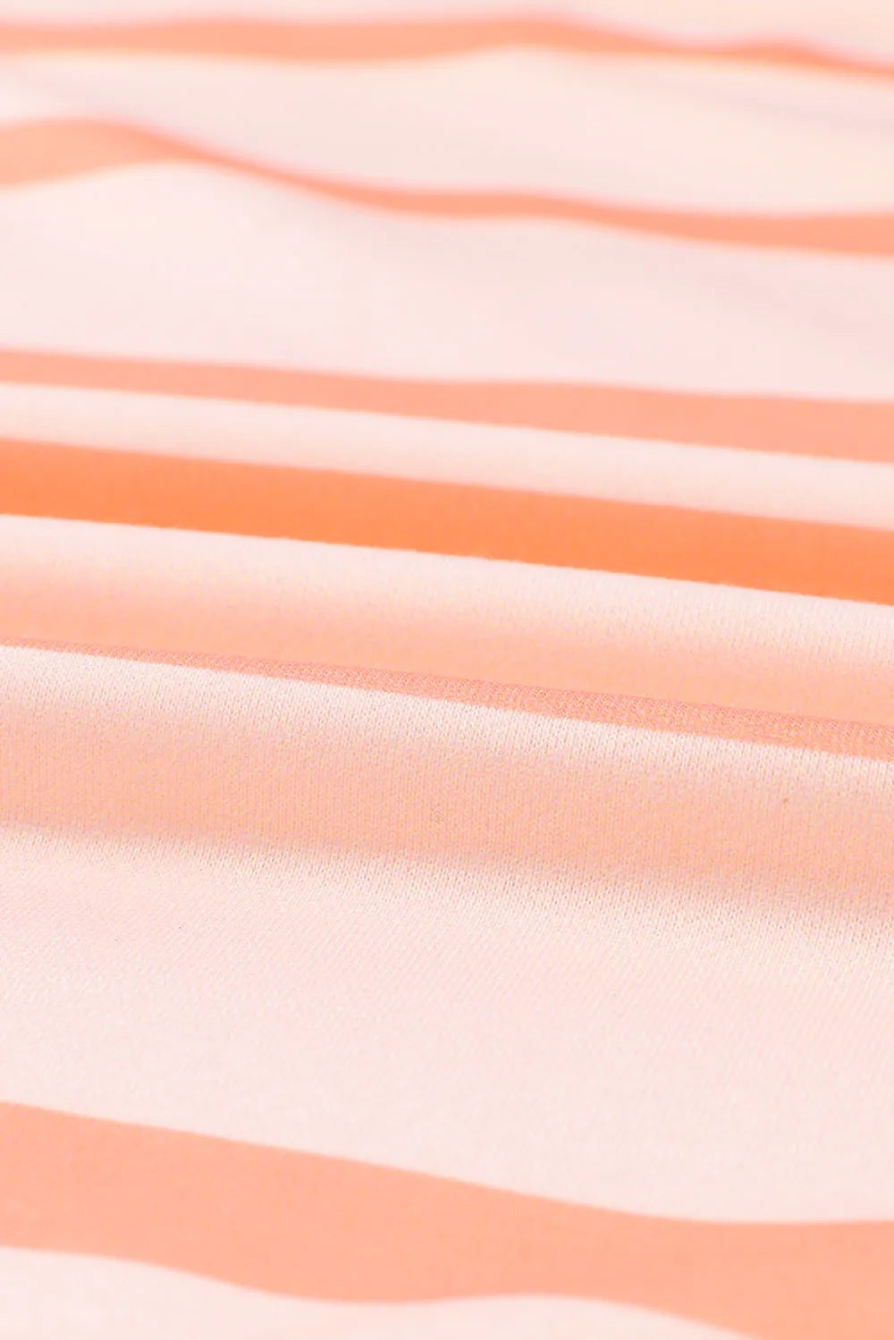 Striped Round Neck Long Sleeve Sweatshirt