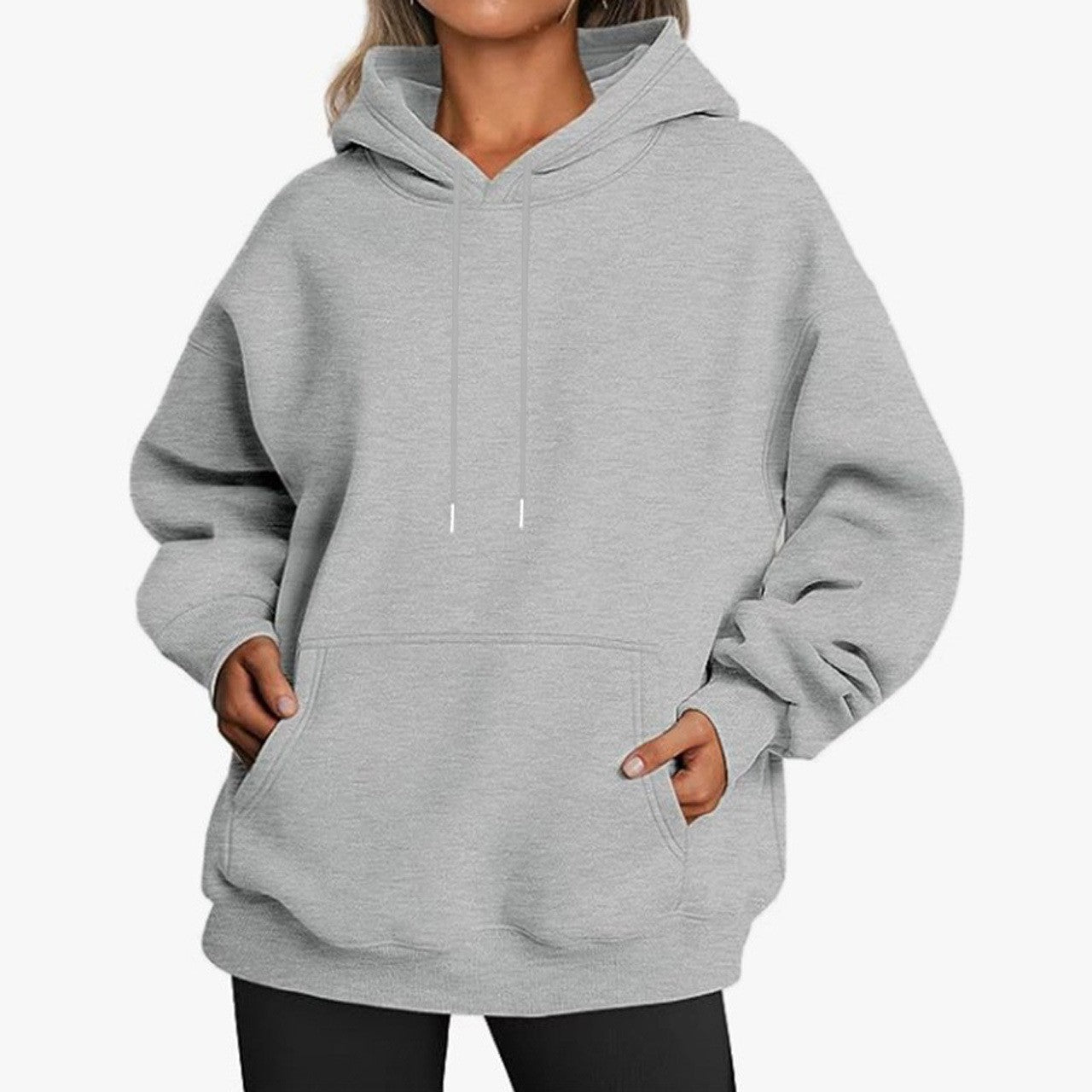 Oversized Drop Shoulder Hoodie