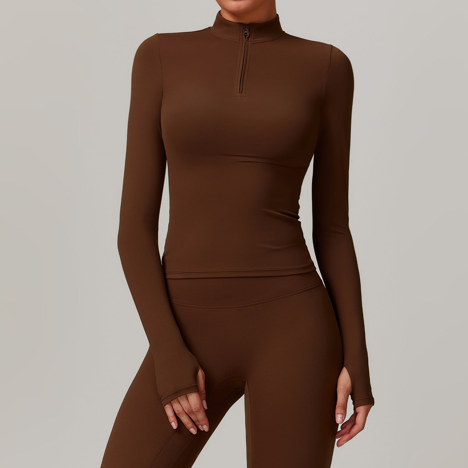 Long sleeved T-shirts yoga clothes