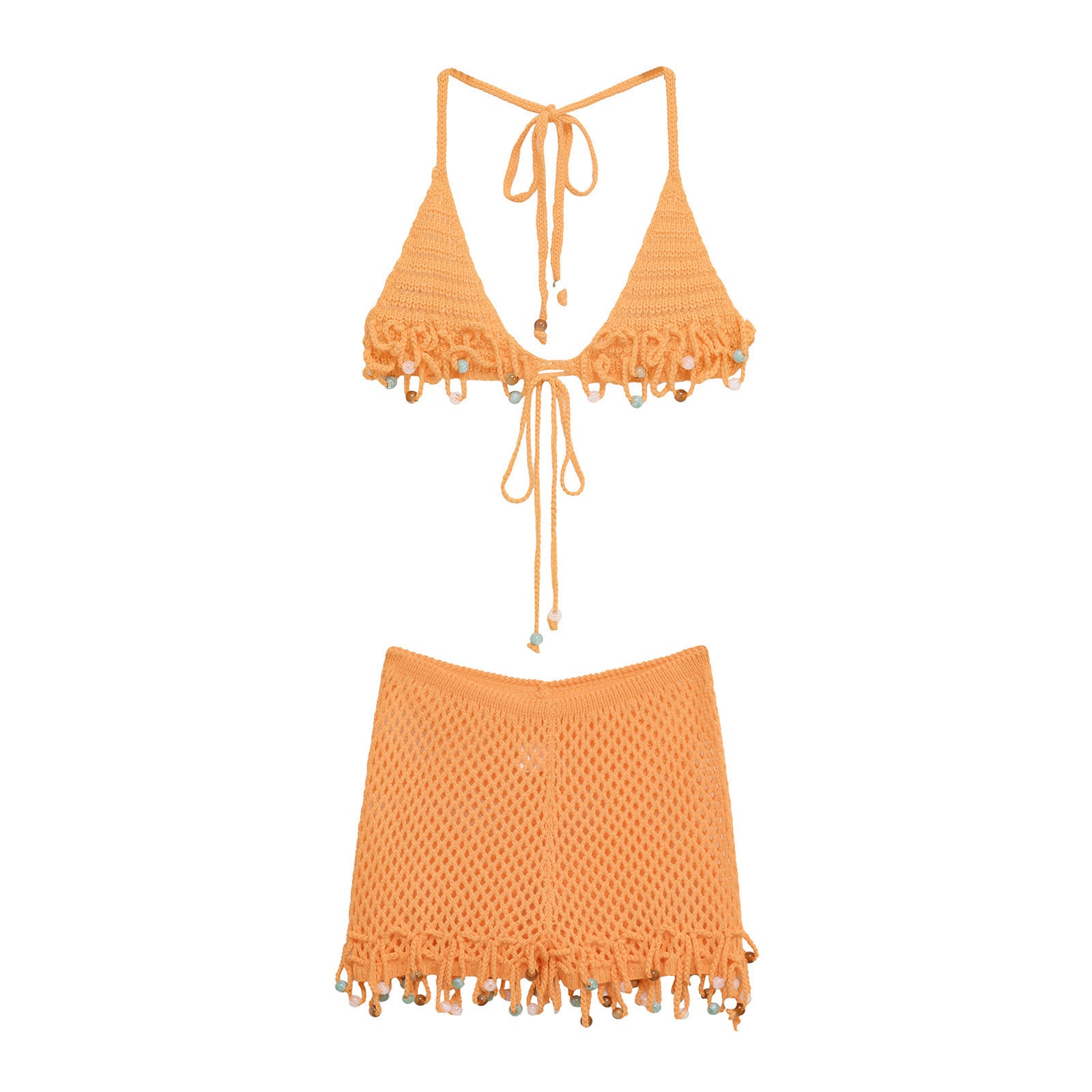 Set Hand-knitted Sexy Korean Slim Bikini