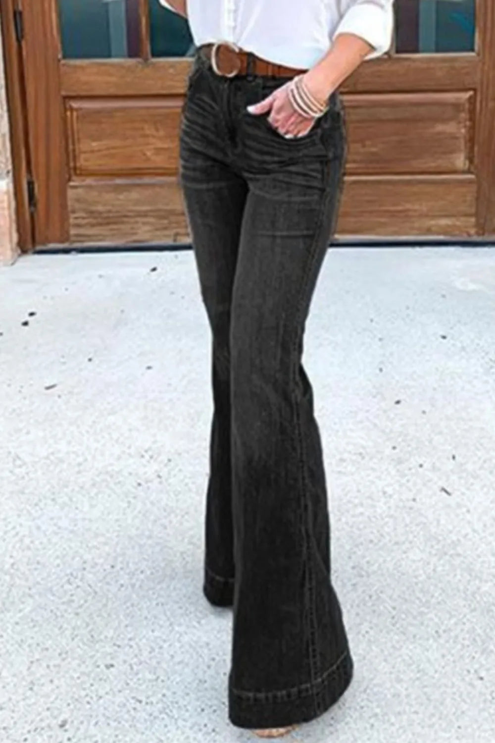 Full Size Flare Jeans