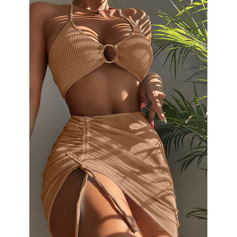 Brone Chic one-piece swimsuit backless bikini