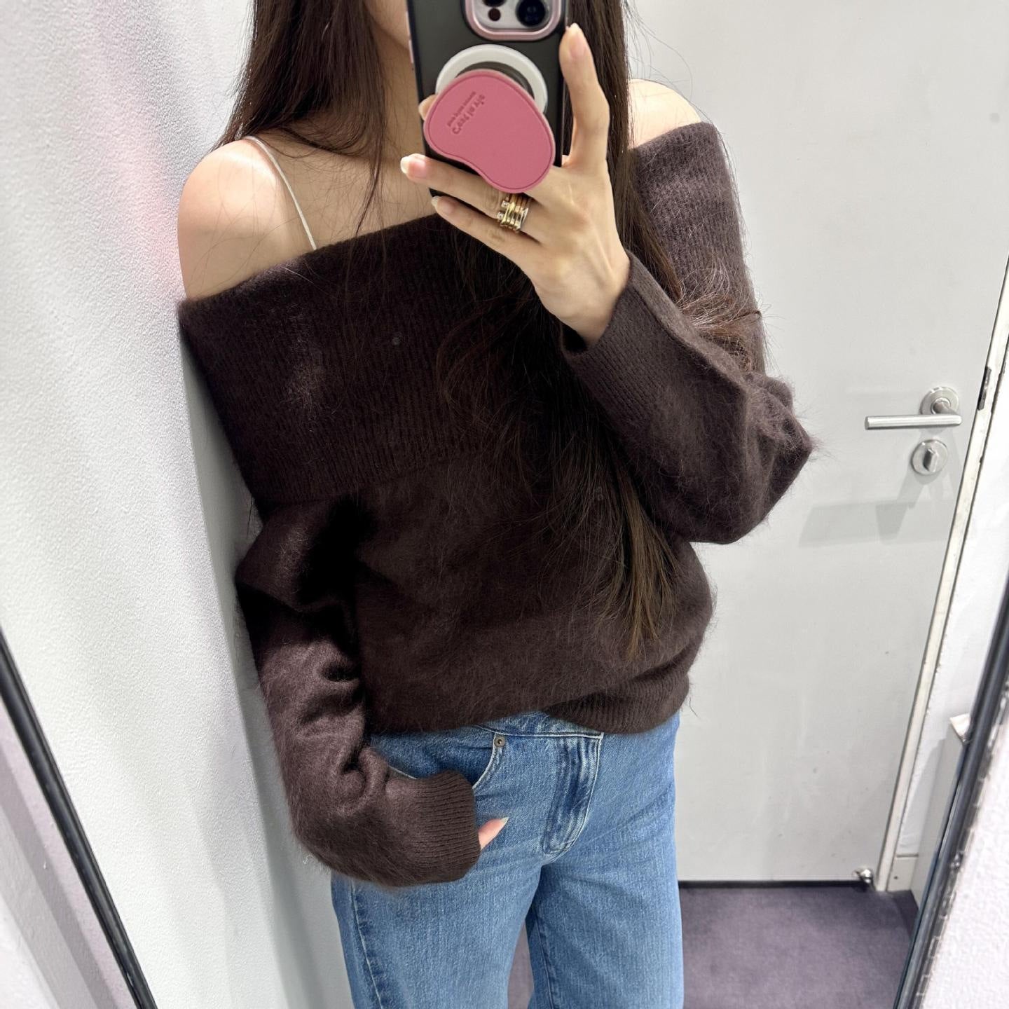 Asymmetrical Wool Pullover