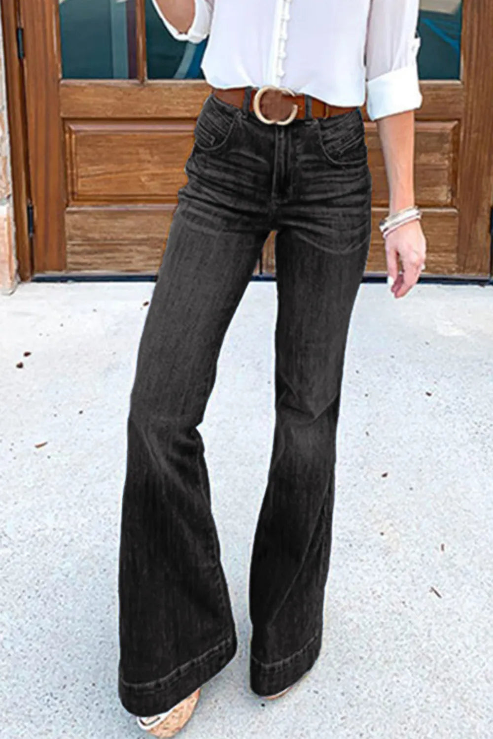 Full Size Flare Jeans
