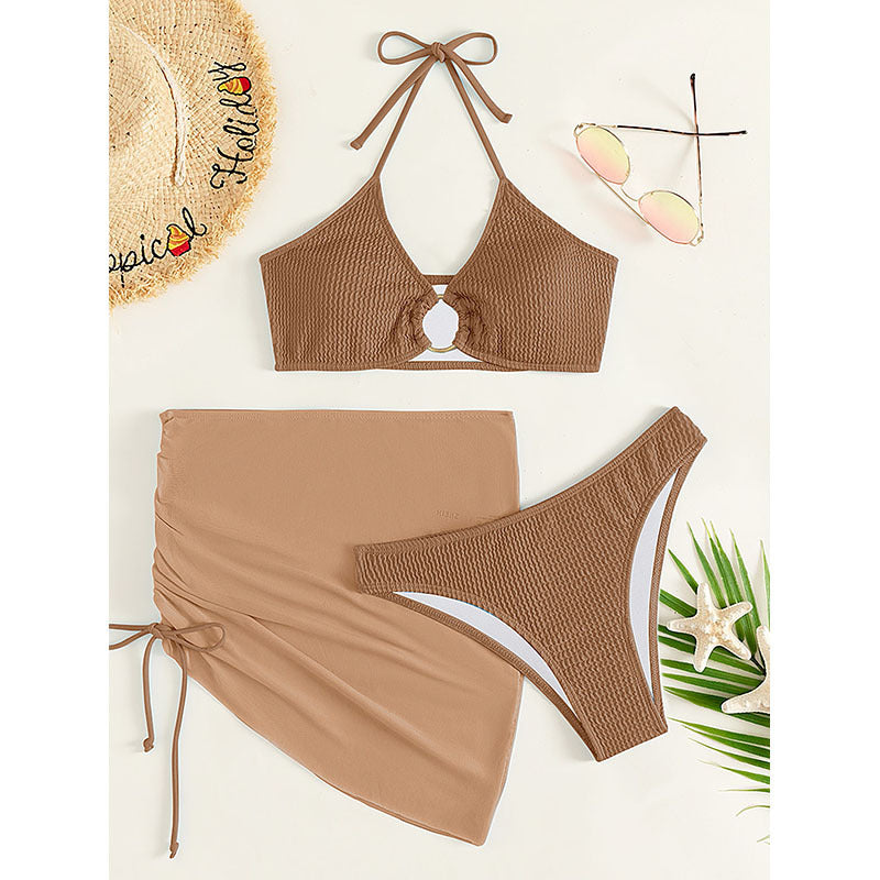 Brone Chic one-piece swimsuit backless bikini