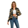 Long sleeved  sequined jacket
