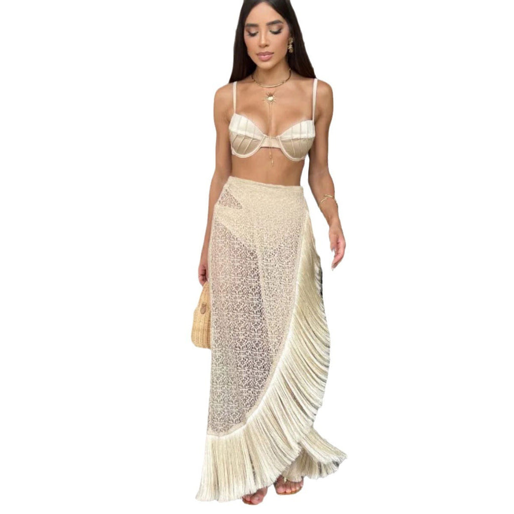 tassel bikini set 