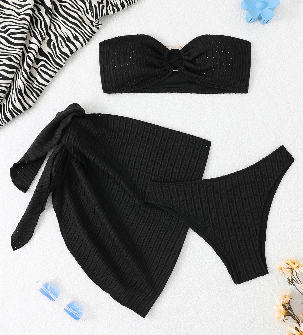 Gather bikini set