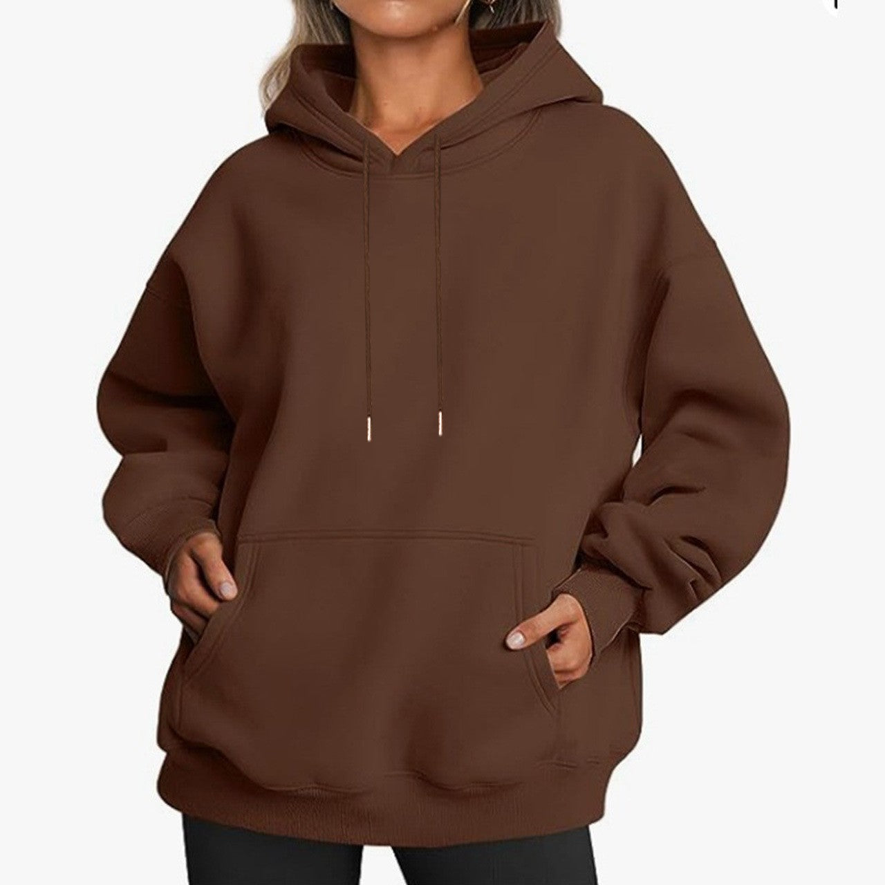 Oversized Drop Shoulder Hoodie