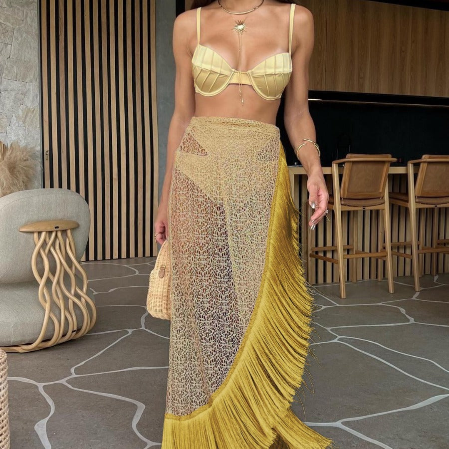 tassel bikini set