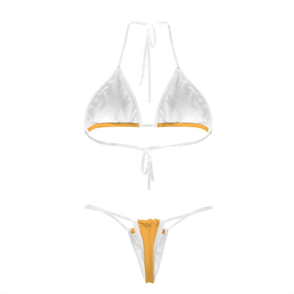 The Transparent Strap Bikini Set